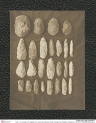 Seite 9, Umschlag mit Fotografien und losen beschriebenen Seiten, Beilage 1 zu "Palästina (Tagebuch)" (NHMW-PRAE-BBB-80-Beilage-1)